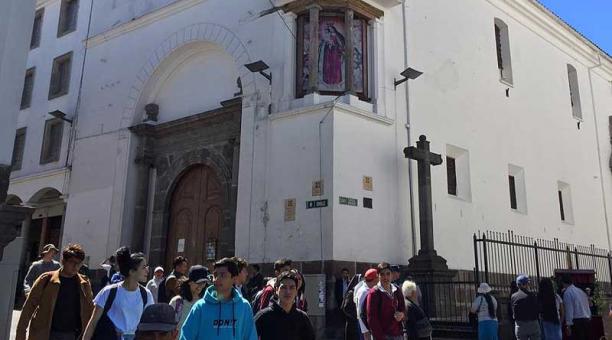 Las celebraciones serán en la iglesia de la Concepción (García Moreno y Chile). Foto: Betty Beltrán / ÚN