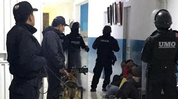 El 25 de julio del 2019 se llevó a cabo la detención de los guías. Foto: Cortesía Policía Nacional