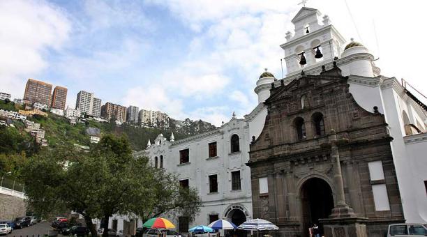 La iglesia y la plaza central de Guápulo concentrará las celebraciones en honor a la Virgen. Foto: archivo / ÚN