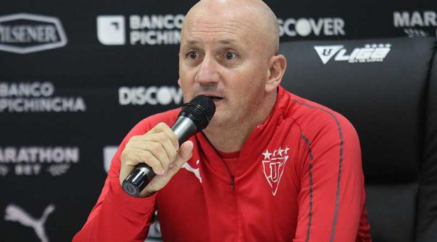 El entrenador uruguayo Pablo Repetto fue enfático sobre Antonio Valencia. Foto: archivo / ÚN