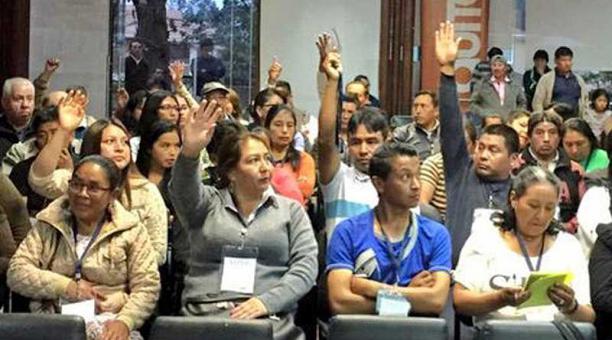 Vecinos son parte de asambleas de presupuestos participativos en las distintas parroquias de Quito. Foto: cortesía Municipio de Quito