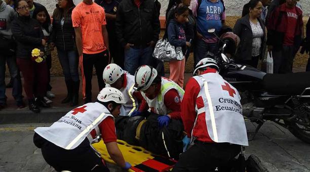 Personal de la Cruz Roja Ecuatoriana atendió emergencias en todo el país. Foto: cortesía Cruz Roja Ecuatoriana