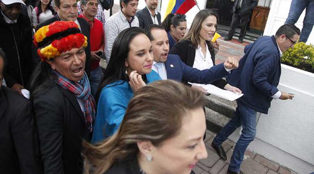 Los asambleístas se refugiaron en la Embajada de México en Ecuador. Foto: archivo / ÚN