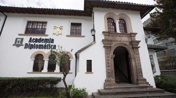 La casa de la Academia Diplomática está ubicada en el sector de La Mariscal. Foto: EFE