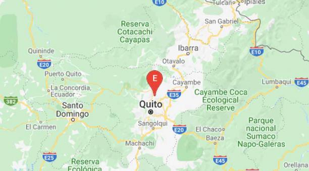 El IG informó que el sismo que sacudió Quito la madrugada del 8 de diciembre fue sentido en las parroquias del norte de Pichincha y en Ibarra. Foto: Instituto Geofísico