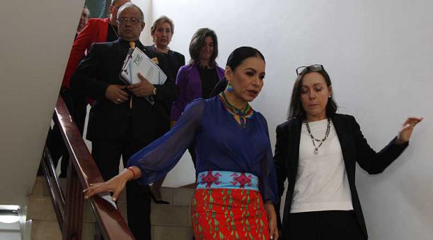 Asambleístas de Alianza País, Creo e independientes apoyan el pedido de juicio político en contra de Diana Atamaint. Foto: archivo / ÚN