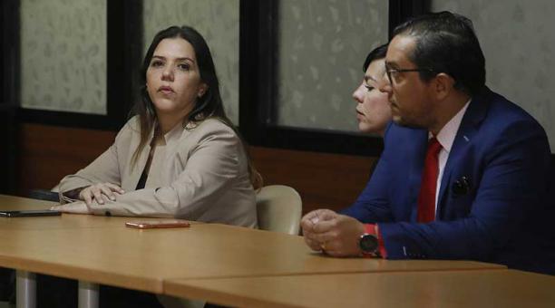 La exvicepresidenta María Alejandra Vicuña dijo que apelará la sentencia de primera instancia. Foto: Diego Pallero / ÚN