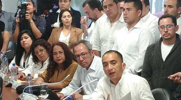 Jofre Poma volvió ayer, 20 de febrero del 2020, a la  Asamblea Nacional. Foto: Roger Vélez/ ÚN