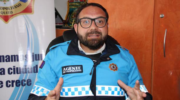Juan Pablo Burbano, secretario de seguridad del Municipio de Quito