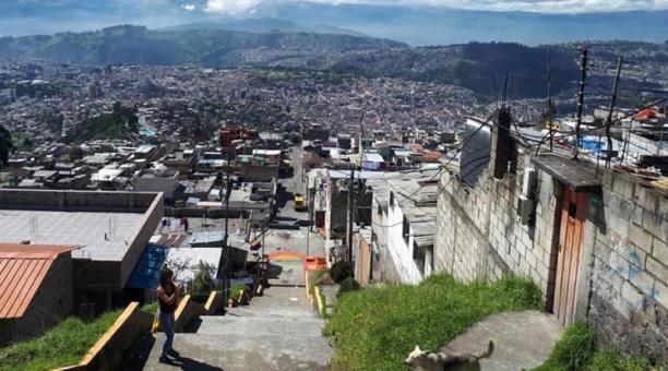 San Salvador está en la parte alta de Toctiuco, en el Centro de Quito. Es todo un mirador. Foto: Cortesía Mónica García