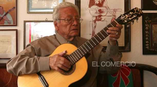 Esta imagen de nuestros archivos, tomada en el 2007, muestra a Rodríguez, gran músico.