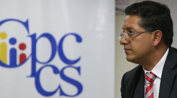 El presidente del Cpccs es Christian Cruz. Foto: Archivo/ ÚN