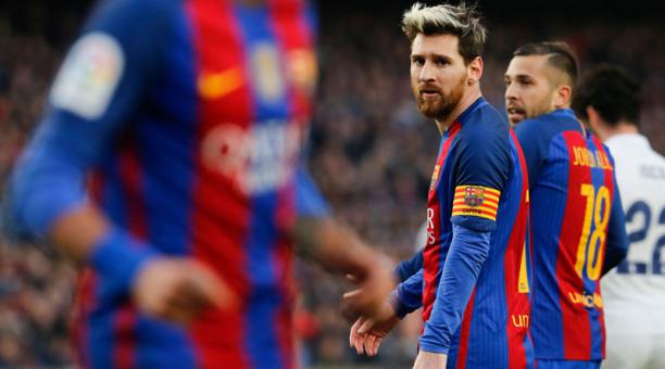 Lionel Messi, uno de los mejores jugadores de fútbol en la actualidad. Foto: AFP