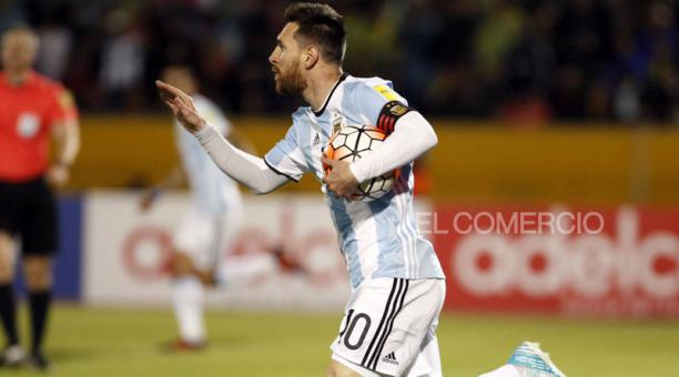 Lionel Messi, figura de la selección de Argentina. Foto: Archivo / EL COMERCIO