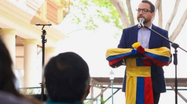 Juan Fernando Velasco buscará la presidencia de Ecuador. Foto: cortesía CNE