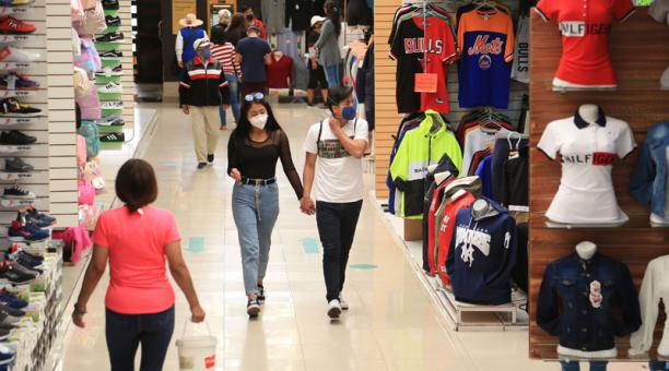 La afluencia a centros comerciales como Nuevo Amanecer aún es baja. Foto: Diego Pallero / ÚN