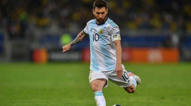 Lionel Messi, figura de la 'Albiceleste' que se medirá ante la Tri en eliminatorias. Foto: archivo / AFP