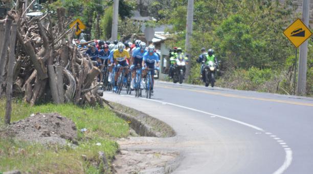 La tercera etapa se realizó por carreteras de la provincia de Pichincha. Foto: cortesía comité organizador