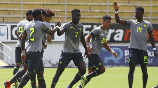 El pasado 19 de diciembre, la Selección Sub 20 ganó 2-1 a Colombia, en el estadio Gonzalo Pozo Ripalda. Fue su último duelo. Foto: cortesía de la Tri