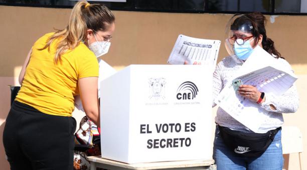 Las urnas, lo biombos, las filas... volverán a armarse el domingo 11 de abril del 2021. Foto: Foto: Diego Pallero / ÚN