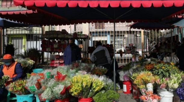 Un guapo mercado de flores se instala tres días a la semana en el tradicional Mercado América. Foto: cortesía