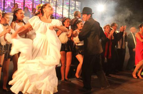 La danza y dramatizaciones mezclaban la sal que caracteriza a los quiteños. Foto: Eduardo Terán / ÚN
