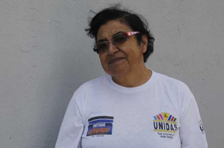 Elvira Rosero es una de las fundadoras del barrio del sur de Quito. Foto: Galo Paguay