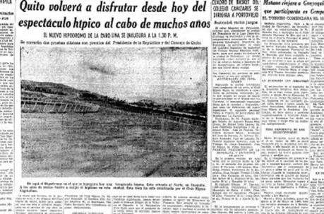 Titular de la página de diario EL COMERCIO del domingo 10 de diciembre de 1950. Foto: Archivo Centro de Documentación
