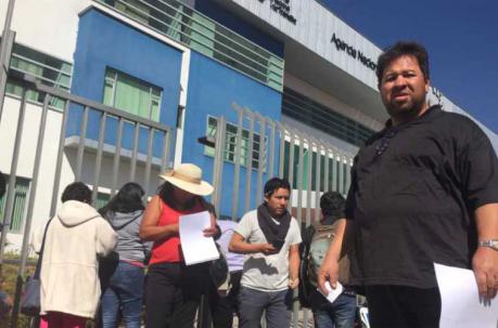 La atención en la sede Matriz de la Agencia Nacional de Tránsito (ANT), ubicada en la av. Mariscal Sucre, al norte de Quito, se suspendió