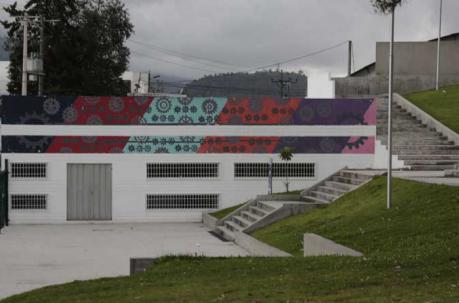 Buscan artistas que expresen su creatividad en las paredes del Parque de las Diversidades. Foto: Alfredo Lagla / ÚN
