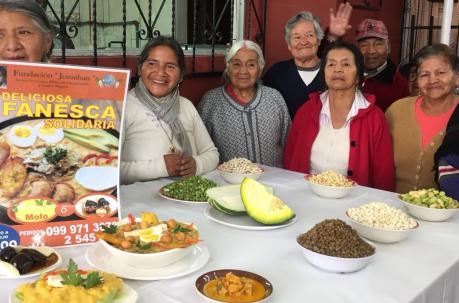 La gente de la Fundación Jonathan lo espera desde hoy en el Itchimbía. Foto: Betty Beltrán / ÚN
