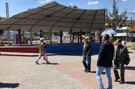 La Plaza Cívica de Carapungo es un punto de encuentro. Foto: ÚN
