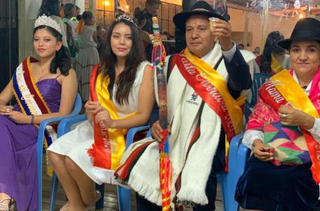 Las reinas formaban parte de los sonados carnavales en el sector de La Ecuatoriana.
