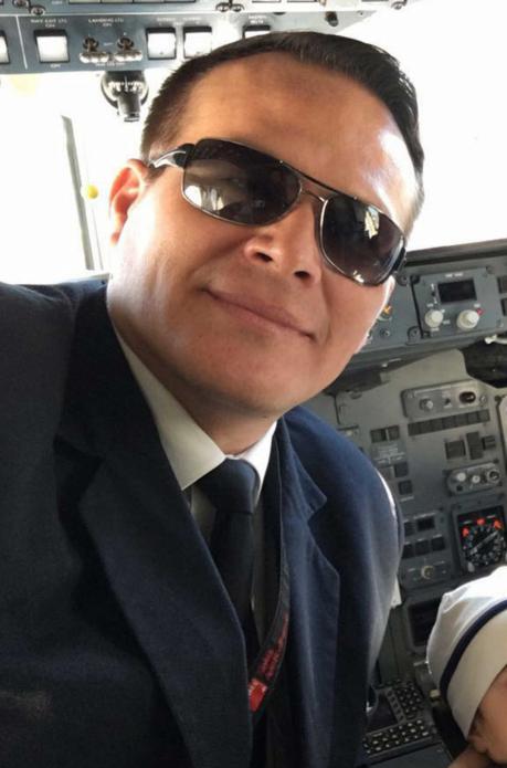 El capitán boliviano Miguel Quiroga, quien pilotaba el avión Lamia que se estrelló en Antioquia (Colombia). Foto: EFE