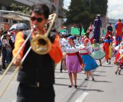 Desfile saludo a Quito en la Administracion zonal Norte. Foto: Diego Pallero / UN