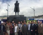 El Municipio de Quito y la UNP conmemoraron el Día del Periodista Ecuatoriano. Foto: Daniel Romero / ÚN