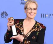 Meryl Streep dio un encendido discurso contra Donald Trump en defensa de los inmigrantes. Foto: AFP