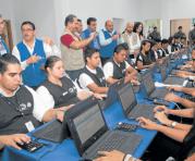 El CNE realizó un simulacro de las elecciones el domingo pasado; ahí se probaron los sistemas. Foto: Julio Estrella / ÚN