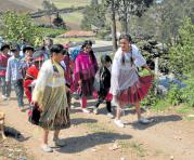 Las comunidades de la provincia de Chimborazo festejan al Niño Jesús. Foto: Alfredo Lagla / ÚN