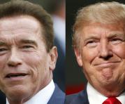 Arnold Schwarzenegger le pidió a Donald Trump intercambiar sus puestos. Foto: Agencias