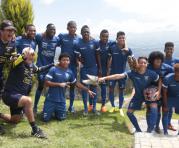 Posaron los integrantes de la Selección de de fútbol de Ecuador Sub 17. Foto: Patricio Terán / ÚN