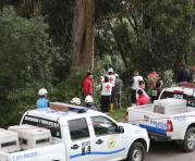 Equipos especializados de la Policía acudieron hasta la Quito Sur. Foto: Alfredo Lagla/ ÚN