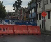 Calle de El Calzado que rodea al Machángara. Ana Guerrero / ÚN