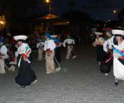 En Vilcabamba, la danza tradicional fue parte de las fiestas de julio. Foto: Archivo / ÚN
