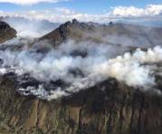 Los cinco mega incendios ocurrieron entre junio y agosto de este año. El más grave de ellos tuvo lugar el 12 de julio, en el cerro Atacazo, donde se quemaron 382 hectáreas. Foto: Cortesía