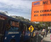 La AMT hará cambios en la parada de buses de la Colón y eliminará la ciclovía momentáneamente. Foto: Paúl Rivas / ÚN