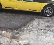 Malas condiciones de la calle Muisne y Puerto Príncipe en La Forestal Alta. Foto: Eduardo Terán/ÚN