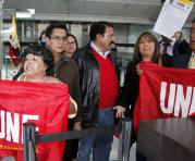 En la foto, varios representantes de la extinta UNE en Quito el pasado 31 de mayo del 2017. Foto: Archivo / ÚN