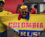 Colombia y Perú se enfrentaron por las eliminatorias de la Conmebol al Mundial de Rusia 2018. Foto: EFE