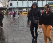 El clima de Quito volvió a presentar lluvias. Foto: Eduardo Terán / ÚN